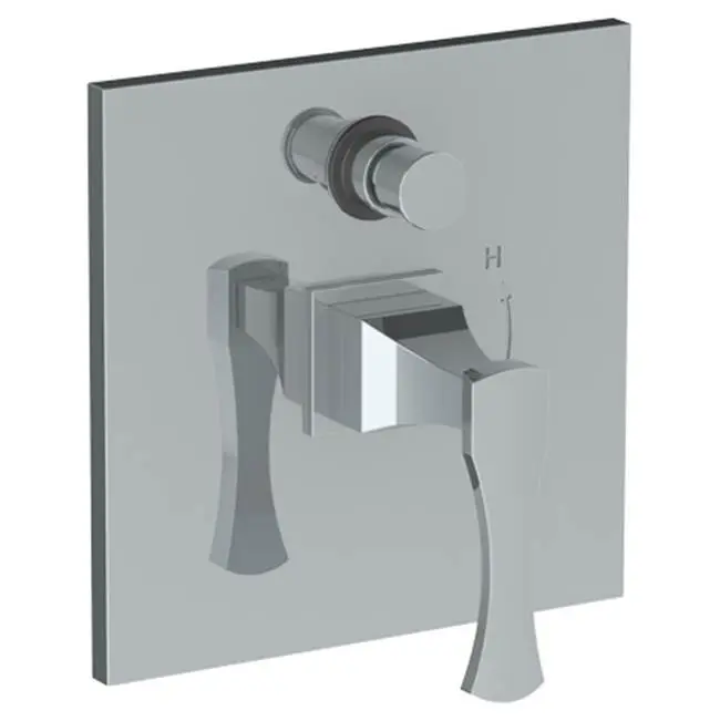 Wall Mounted Pressure Balance Shower Trim with Diverter, 7"