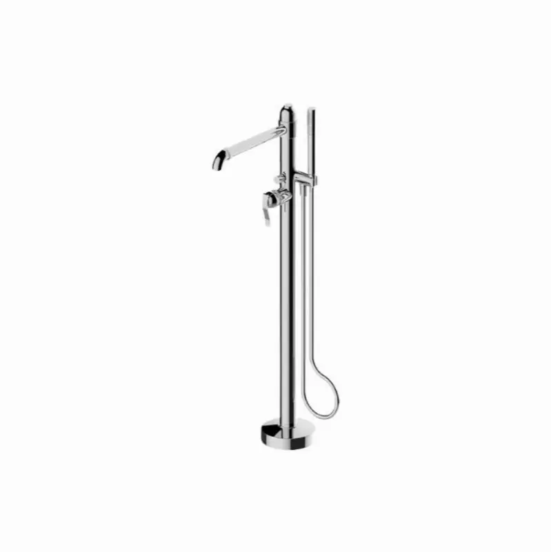 Bali Floor Mounted Exposed Tub Filler (Rough and Trim)