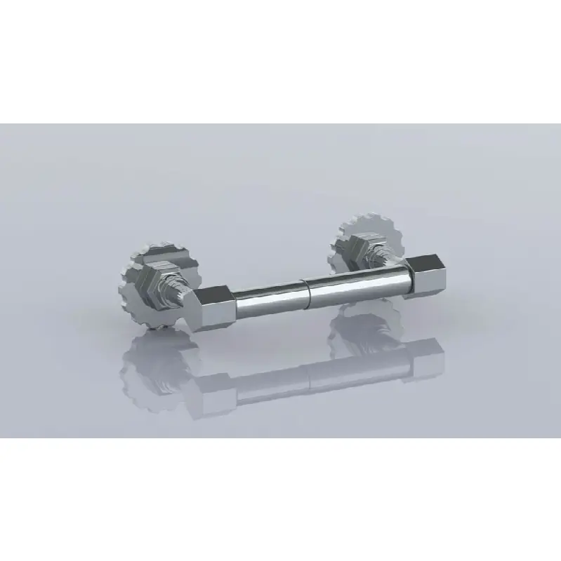 Wall Mounted Double Post Paper Holder
