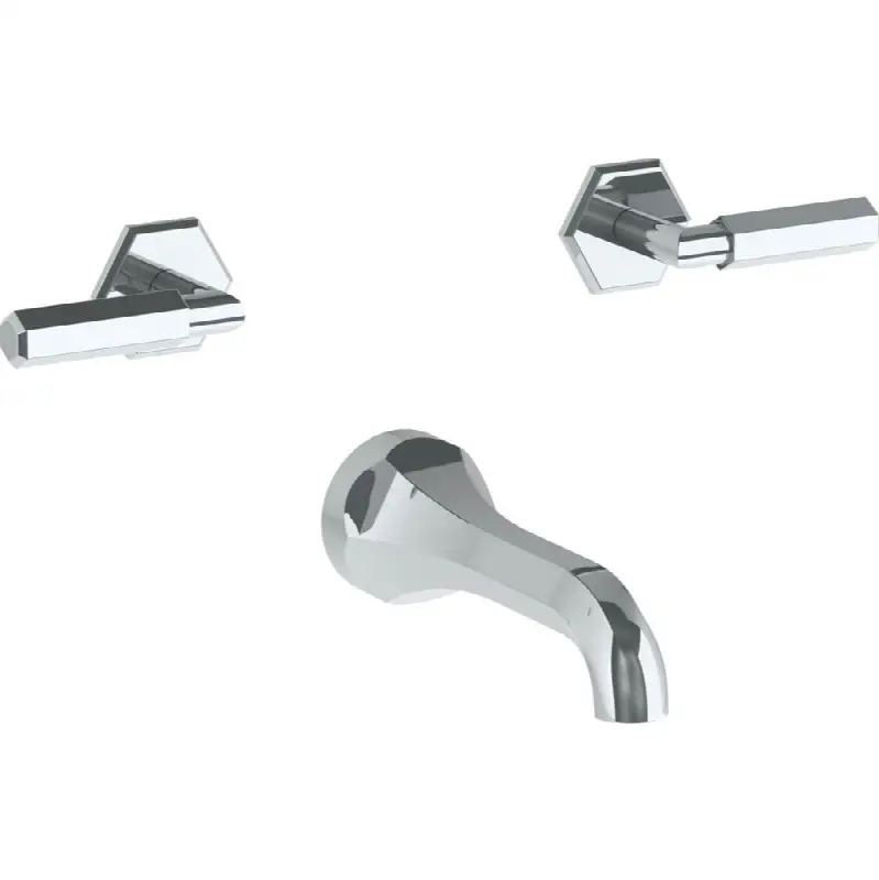 Wall Mounted 3 Hole Bath Set