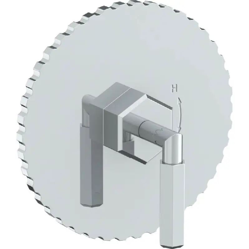 Wall Mounted Pressure Balance Shower Trim, 7"