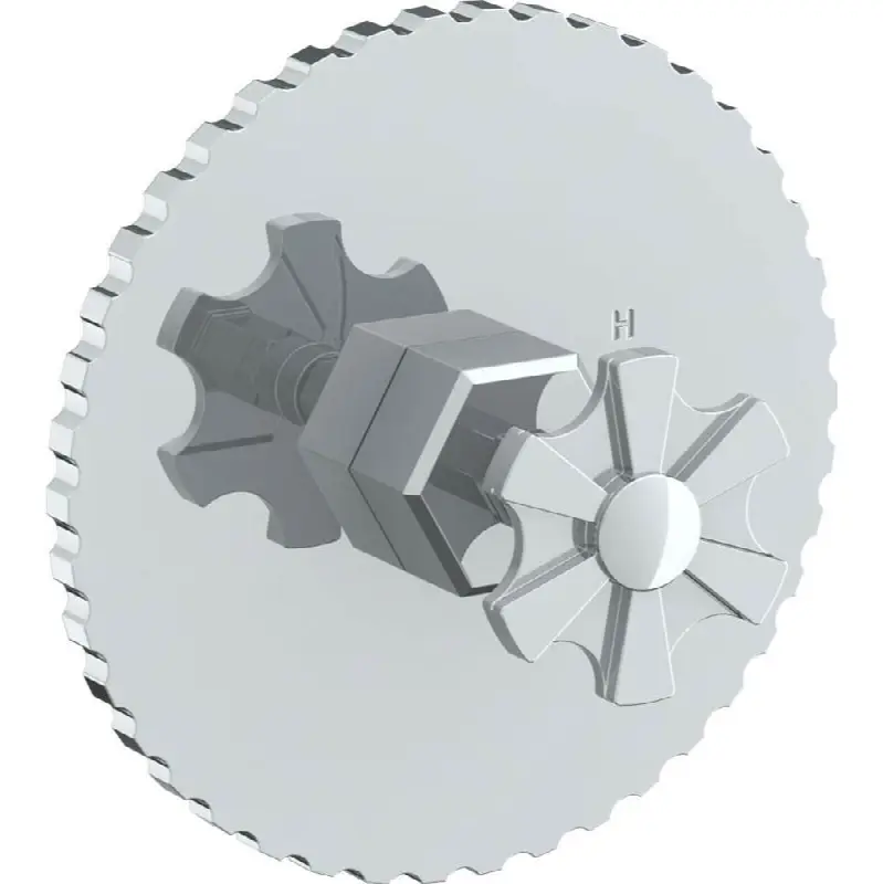 Wall Mounted Pressure Balance Shower Trim, 7"