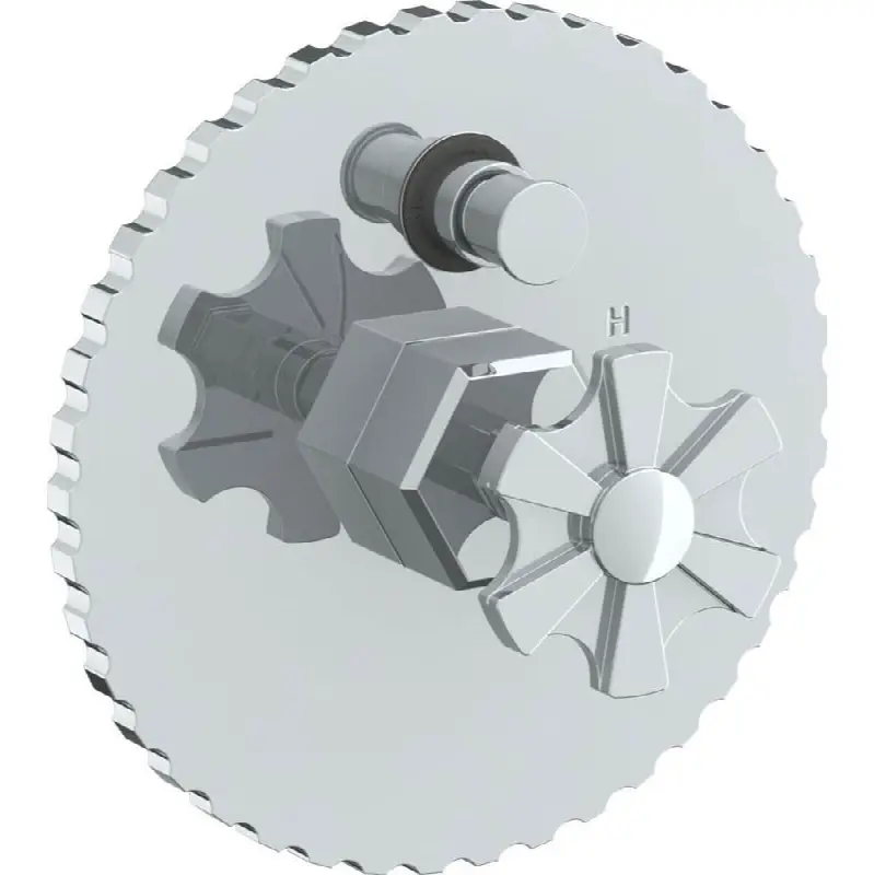 Wall Mounted Pressure Balance Shower Trim with Diverter, 7"