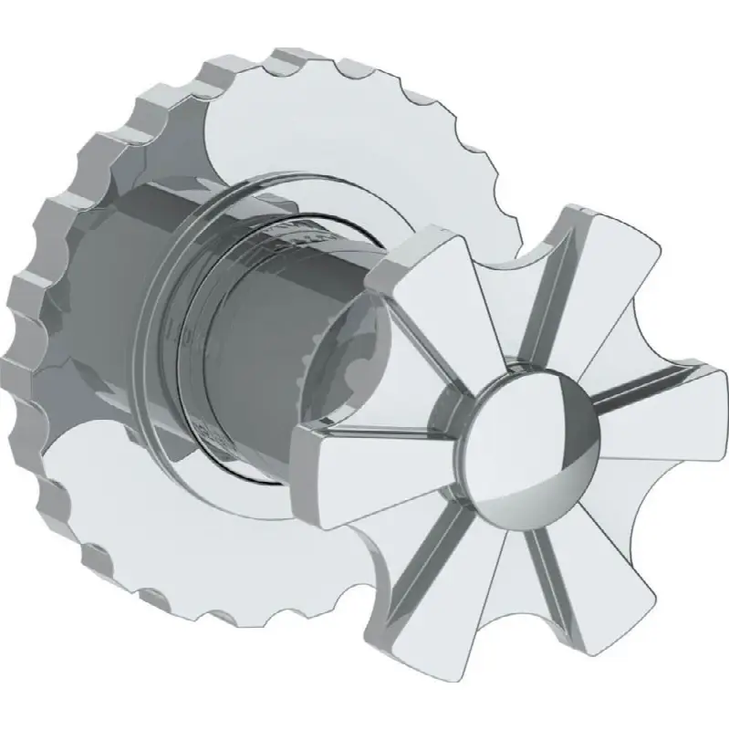Wall Mounted Mini Thermostatic Shower Trim, 3 1/2" dia.