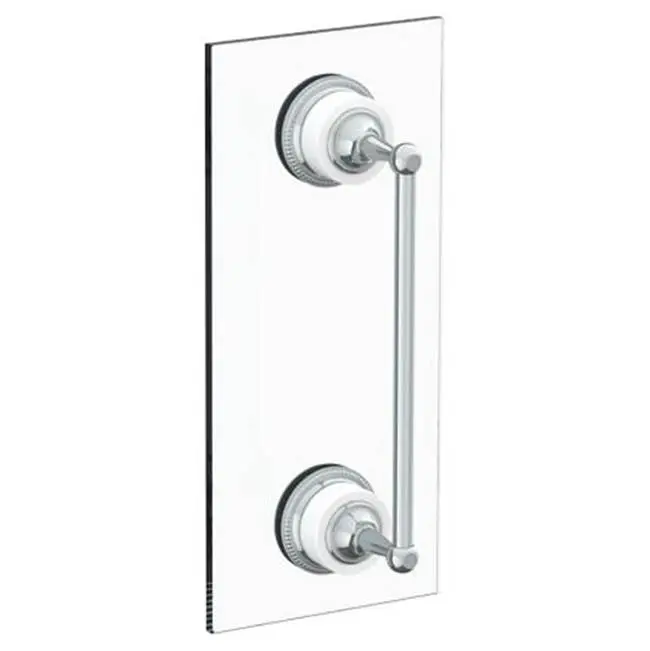Venetian 24" Shower Door Pull/ Glass Mount Towel Bar