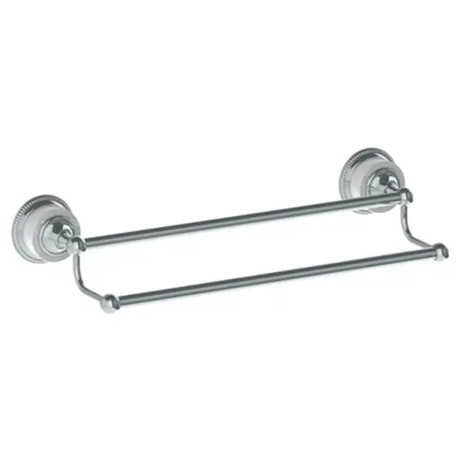 Wall Mounted Double Towel Bar, 18"