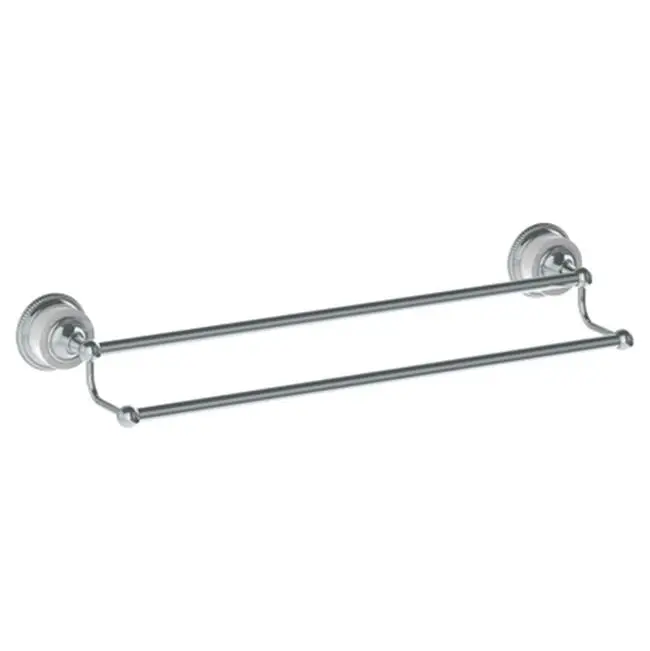 Wall Mounted Double Towel Bar, 24"