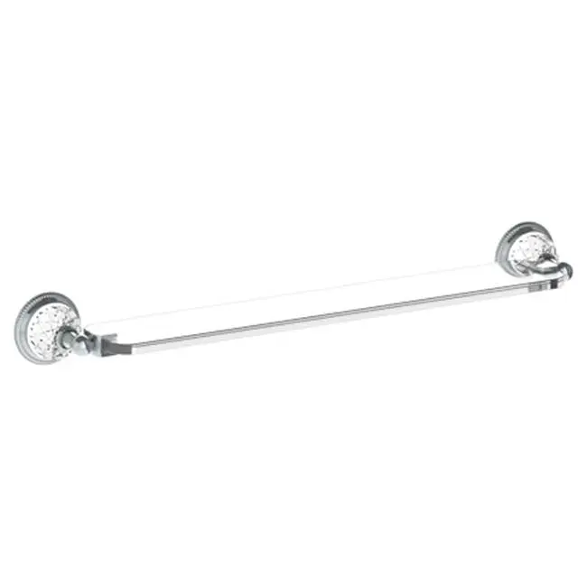 Wall Mounted 24" Glass Shelf