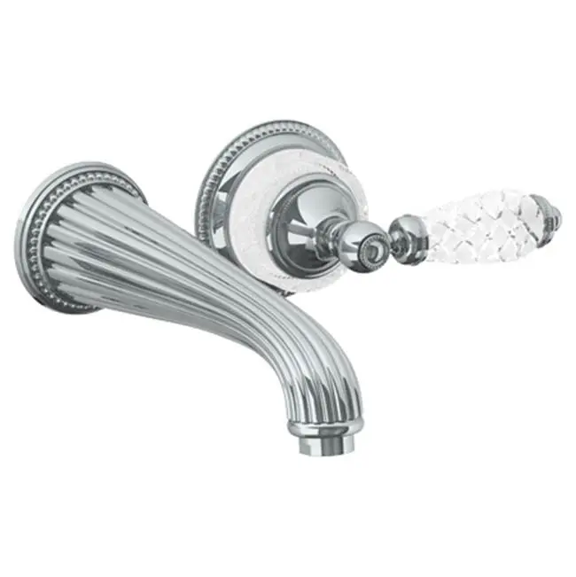 Wall Mounted 2 Hole Lavatory Set with 8 1/4" CTC Spout