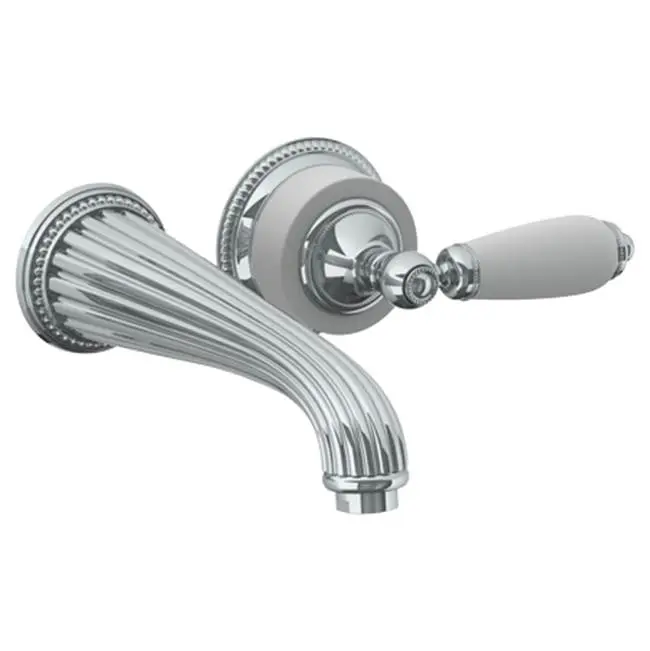 Wall Mounted 2 Hole Lavatory Set with 8 1/4" CTC Spout