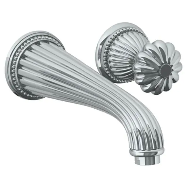 Wall Mounted 2 Hole Lavatory Set with 8 1/4" CTC Spout