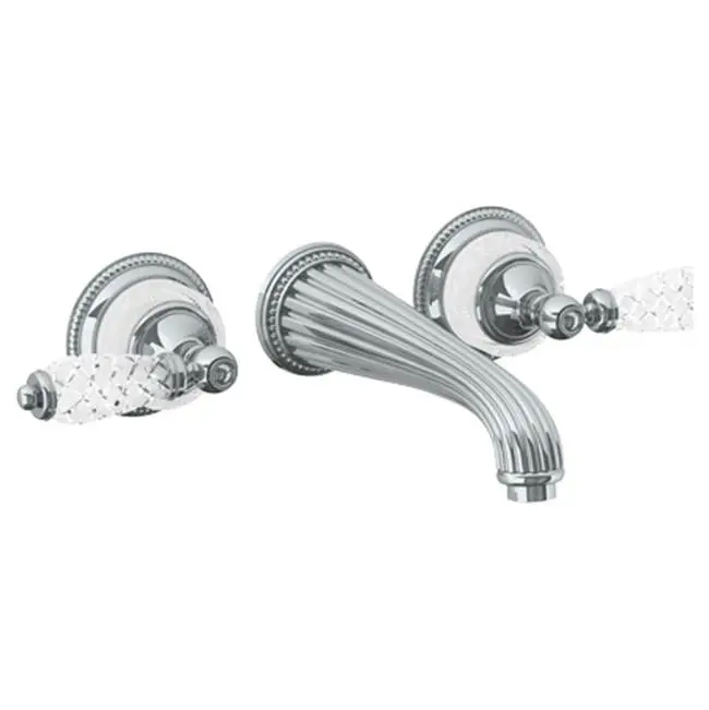 Wall Mounted 3 Hole Lavatory Set with 8 1/4" CTC Spout