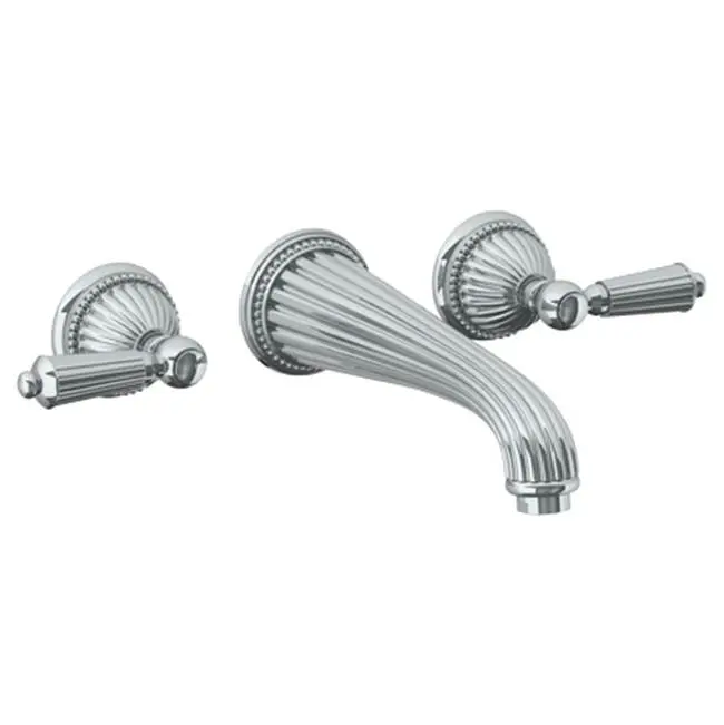 Wall Mounted 3 Hole Lavatory Set with 8 1/4" CTC Spout