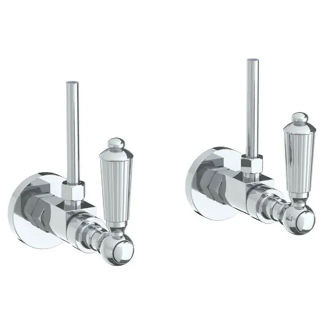 Lavatory Angle Stop Kit -1/2" Compression x 3/8" OD Compression