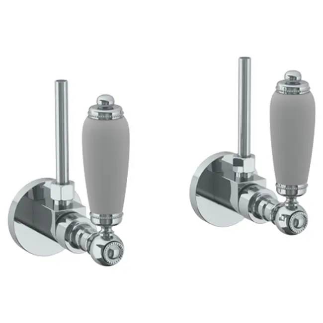Lavatory Angle Stop Kit -1/2" IPS x 3/8" OD Compression