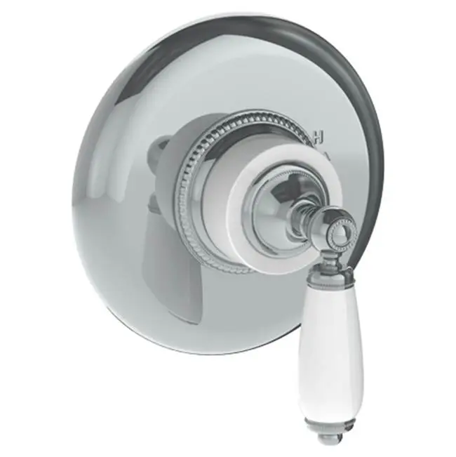 Wall Mounted Pressure Balance Shower Trim, 7" dia.