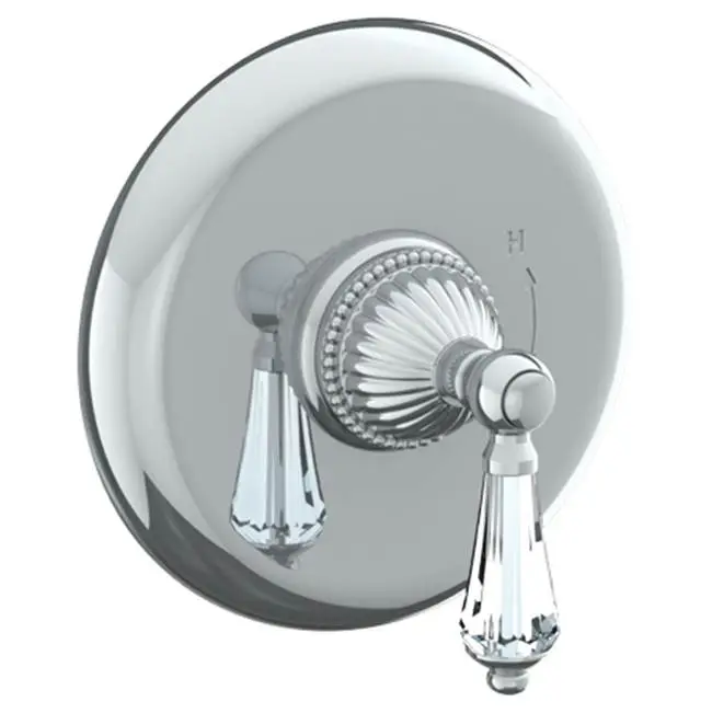 Wall Mounted Pressure Balance Shower Trim, 7" dia.