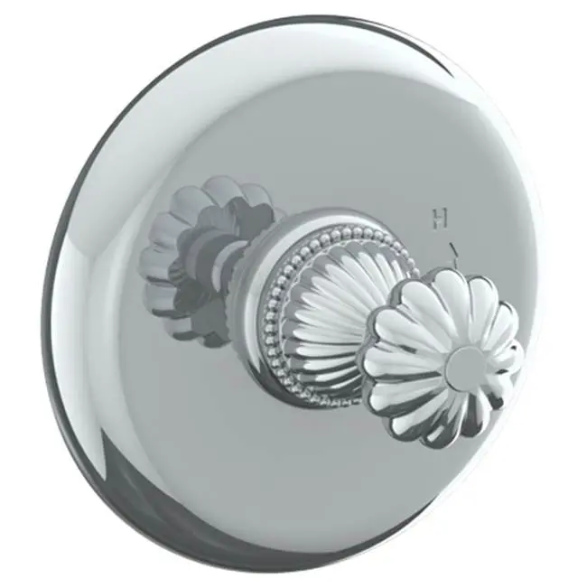 Wall Mounted Pressure Balance Shower Trim, 7" dia.