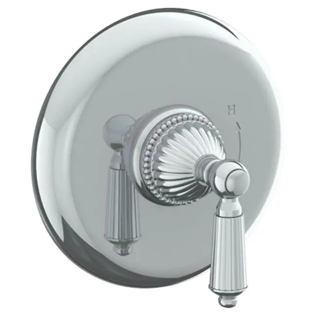 Wall Mounted Pressure Balance Shower Trim, 7" dia.