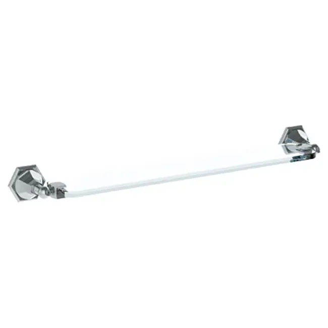 Wall Mounted 24" Glass Shelf