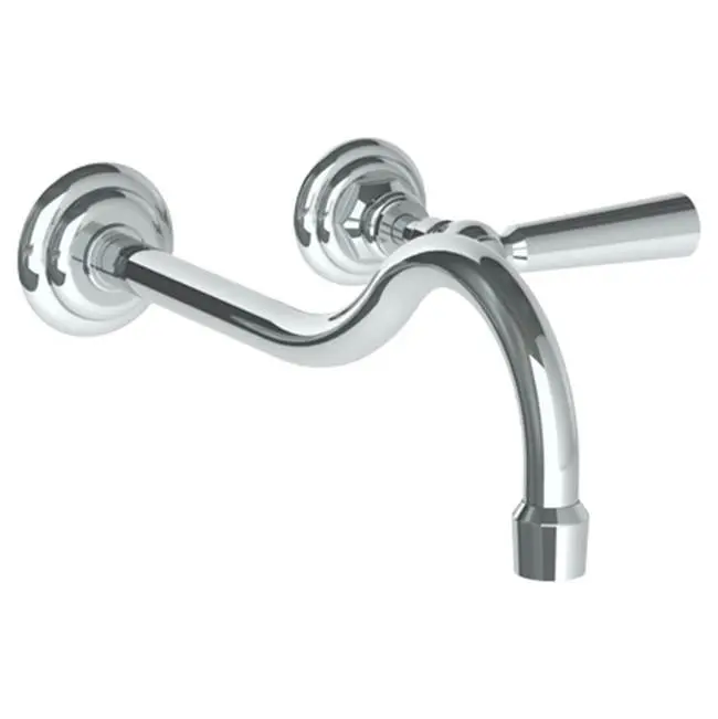 Wall Mounted 2 Hole Lavatory Set with 11" CTC Spout