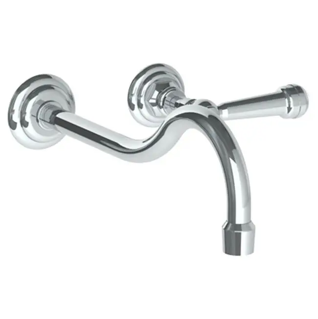 Wall Mounted 2 Hole Lavatory Set with 11" CTC Spout