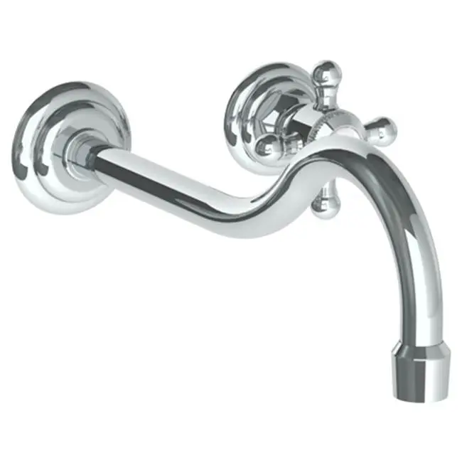 Wall Mounted 2 Hole Lavatory Set with 11" CTC Spout