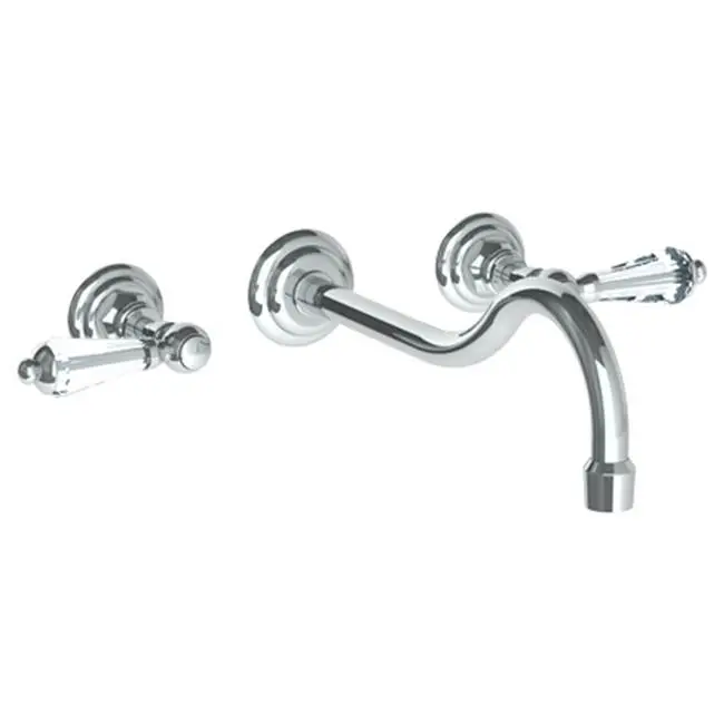 Wall Mounted 3 Hole Lavatory Set with 10 7/8" CTC Spout