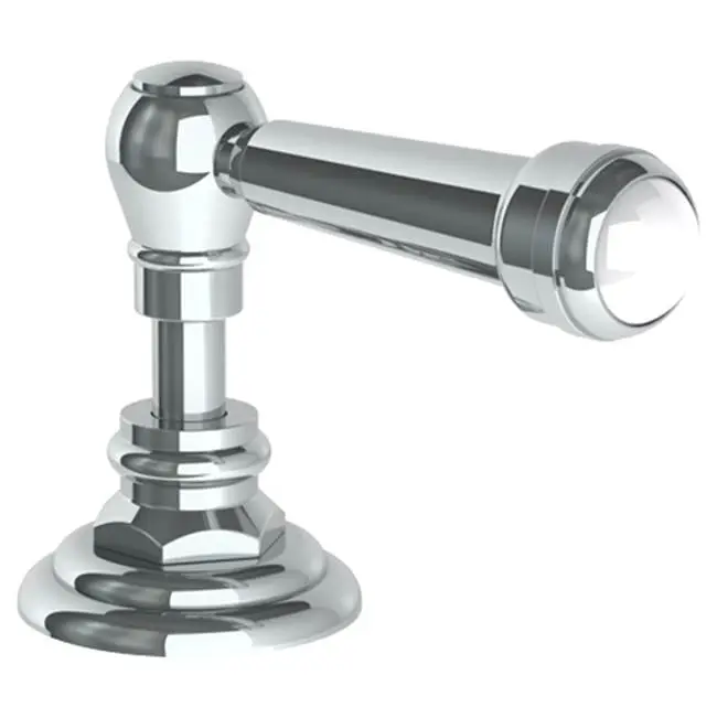 Trim For Deck Mounted Valve. Plain porcelain button