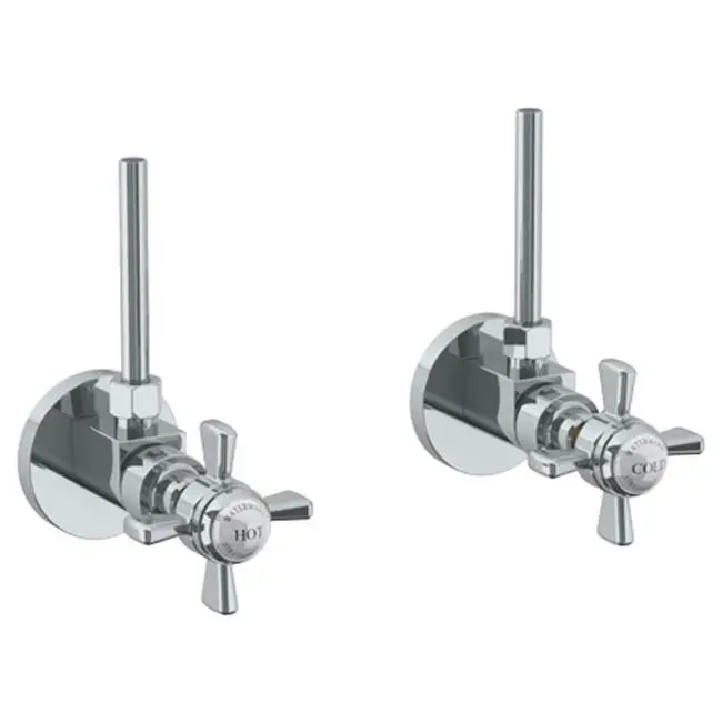 Lavatory Angle Stop Kit -1/2" IPS x 3/8" OD Compression