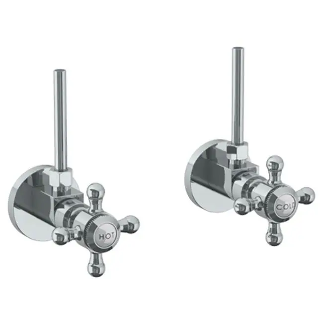 Lavatory Angle Stop Kit -1/2" IPS x 3/8" OD Compression