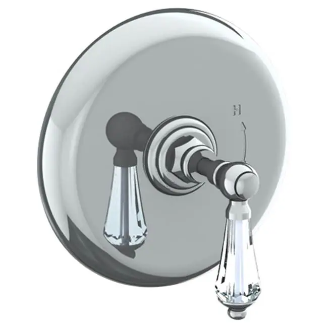 Wall Mounted Pressure Balance Shower Trim, 7" dia.