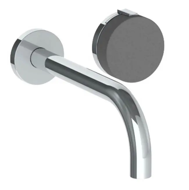 Wall Mounted 2 Hole Lavatory Set With 8 3/4" Spout