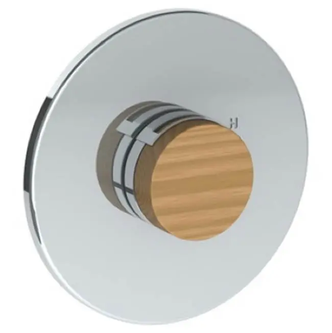 Wall Mounted Pressure Balance Shower Trim, 7" Dia.