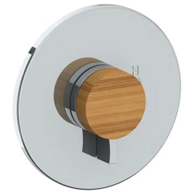 Wall Mounted Pressure Balance Shower Trim, 7" Dia.