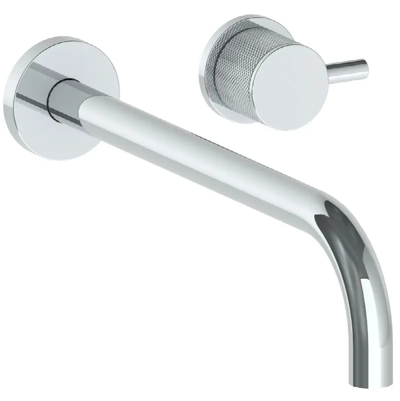 Wall Mounted 2 Hole Lavatory Set with 11 7/8" Spout