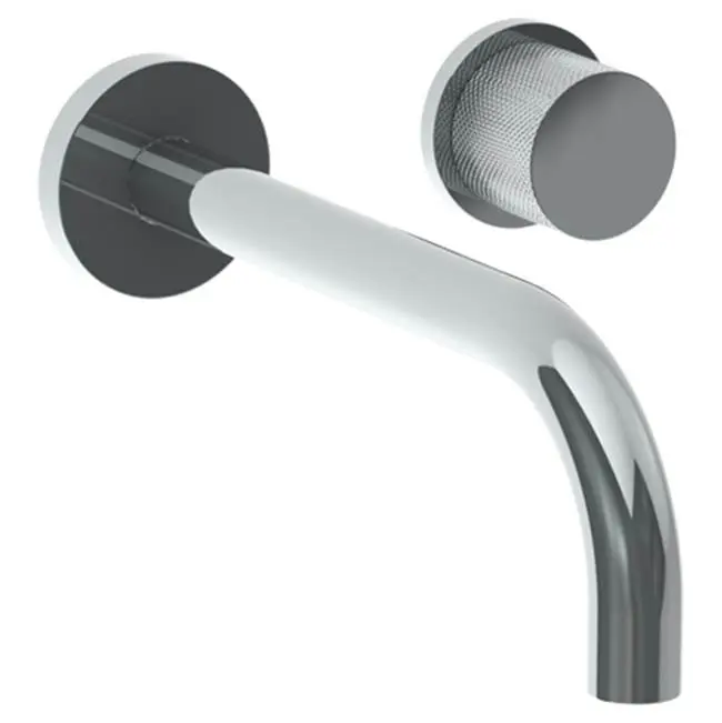 Wall Mounted 2 Hole Lavatory Set with 8 3/4" Spout