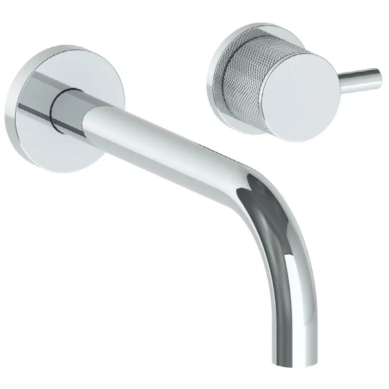 Wall Mounted 2 Hole Lavatory Set with 8 3/4" Spout