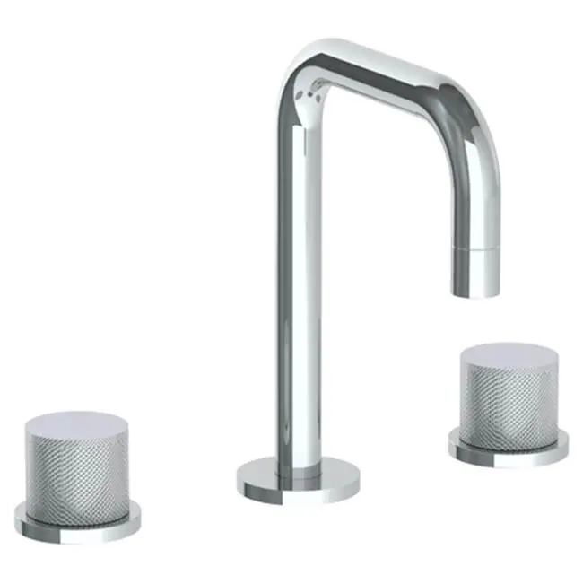 Deck Mounted 3 Hole Extended Spout Lavatory Set