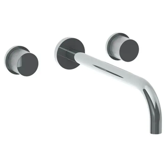 Wall Mounted 3 Hole Lavatory Set with 11 7/8" Spout