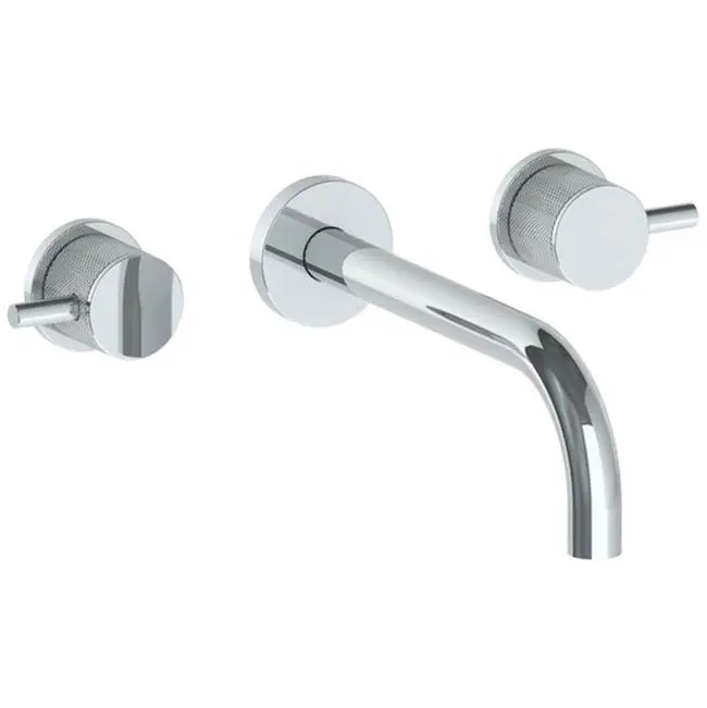 Wall Mounted 3 Hole Lavatory Set with 8 3/4" Spout