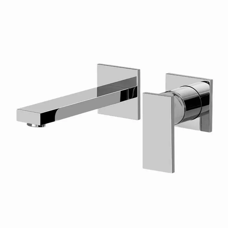 Solar Wall-Mounted Lavatory Faucet w/Single Handle (Trim)
