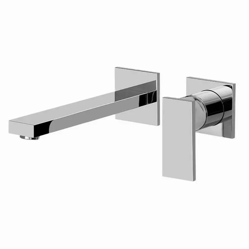 Solar Wall-Mounted Lavatory Faucet w/Single Handle (Trim)