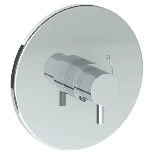 Wall Mounted Pressure Balance Shower Trim, 7" dia.