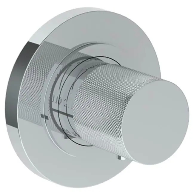 Wall Mounted Thermostatic Shower Trim, 3 1/2" dia.