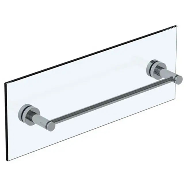 Loft 2.0 24" Shower Door Pull / Glass Mount Towel Bar