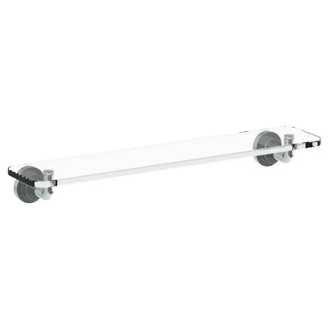 Wall Mounted 24" Glass Shelf