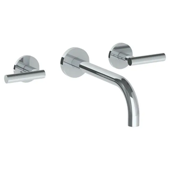 Wall Mounted 3 Hole Lavatory Set with 8 3/4" Spout