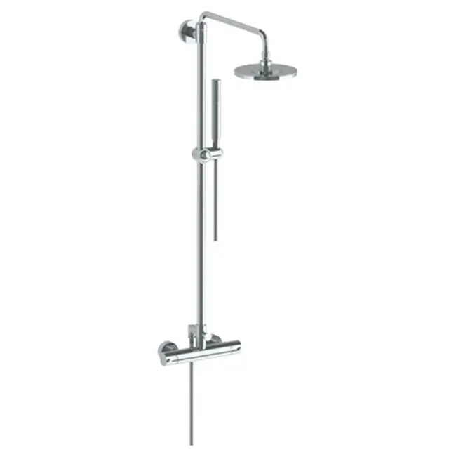 1/2" Exposed Thermostatic Shower System