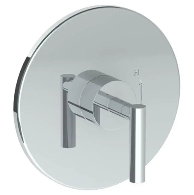 Wall Mounted Pressure Balance Shower Trim, 7" dia.